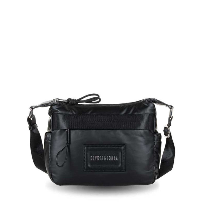 Bandolera doble compartimento Devota & Lomba Sunrise Negro