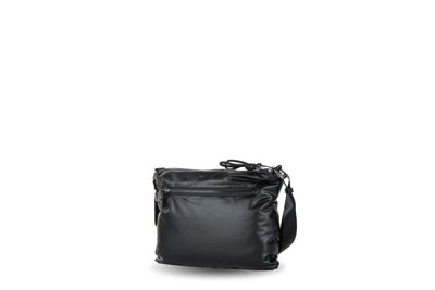 Bandolera mediana doble compartimento Devota & Lomba Sunrise Negro