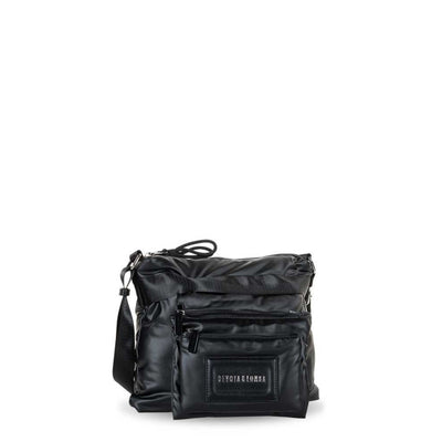 Bandolera mediana doble compartimento Devota & Lomba Sunrise Negro