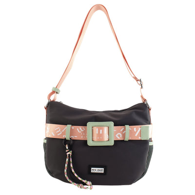Bandolera Pepe Moll Anais Licra Tri-Grafito