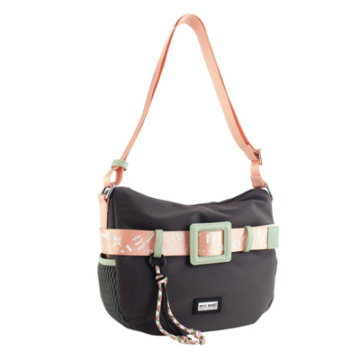 Bandolera Pepe Moll Anais Licra Tri-Grafito