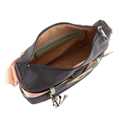 Bandolera Pepe Moll Anais Licra Tri-Grafito