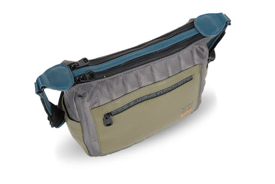 Bolso Bandolera doble compartimento Ventis con bolsillo frontal en PU Multi Kaki y Gris