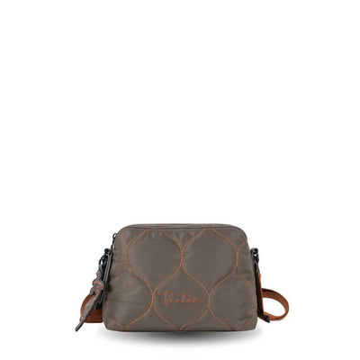 Bandolera compacta Ventis Soft Marrón