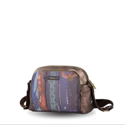 Bandolera pequeña Ventis Artline Marrón