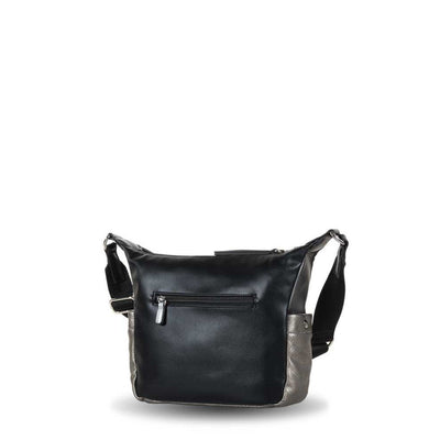 Bolso Bandolera doble compartimento Ventis Hybrid Negro