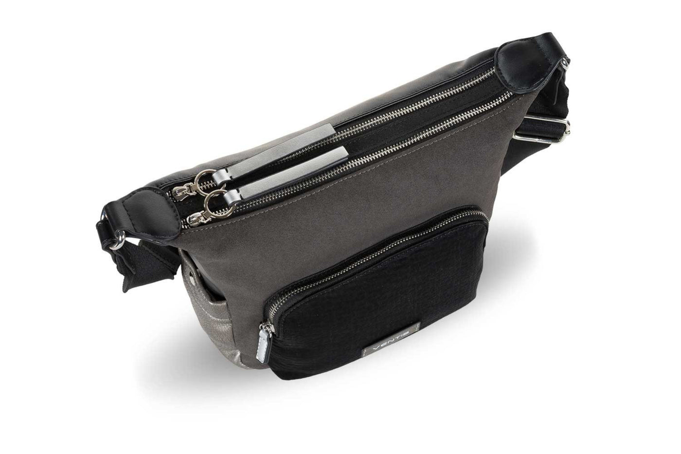 Bolso Bandolera doble compartimento Ventis Hybrid Negro