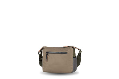 Bandolera doble compartimento Ventis Explorer Taupe