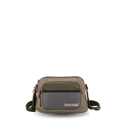 Bandolera compacta Ventis Explorer Taupe