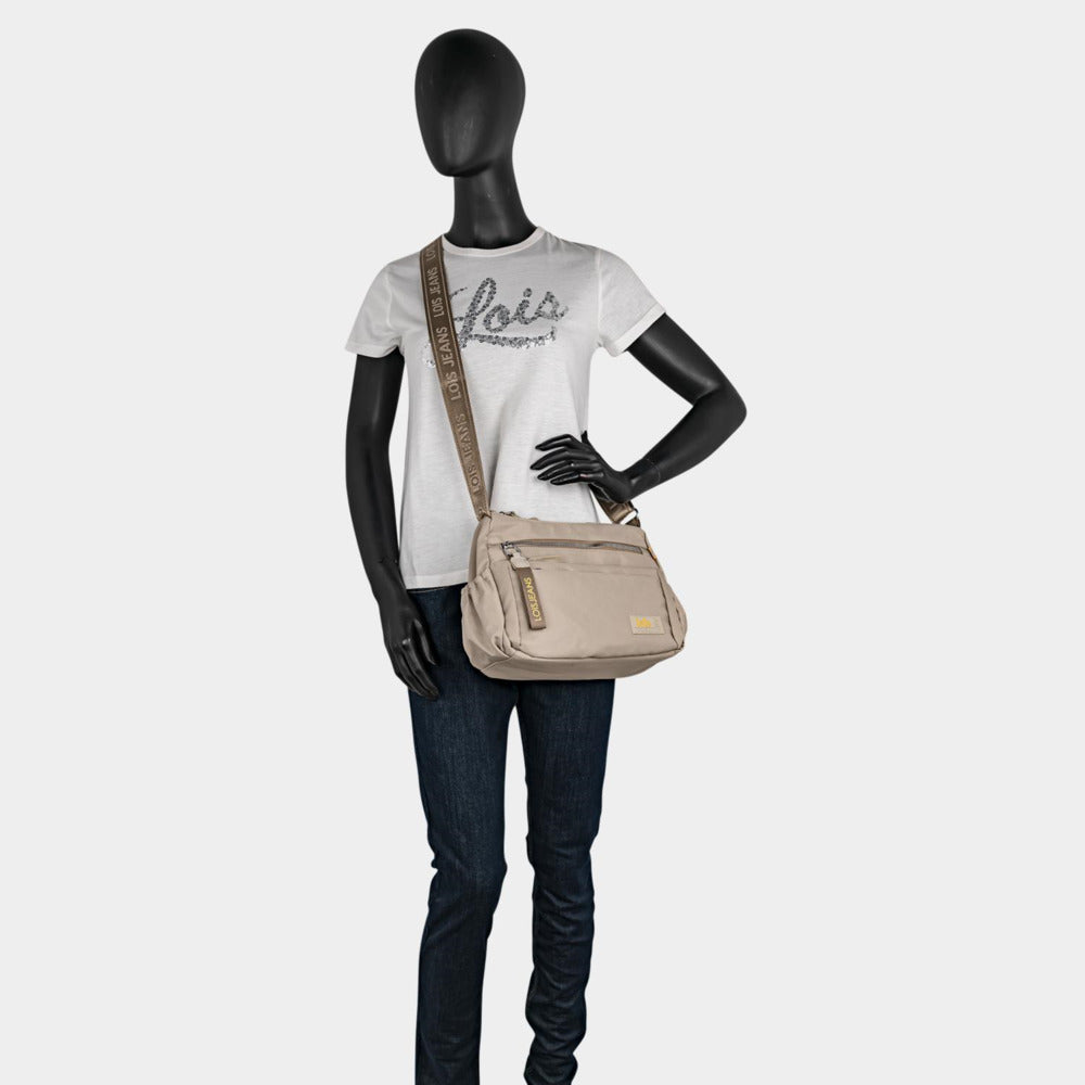 Bolso Bandolera Lois Aylmer Beige
