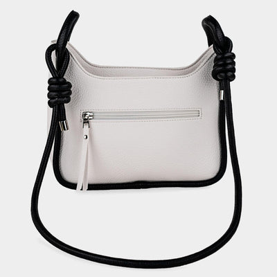 Bolso Bandolera Lois Duluth Blanco/Negro