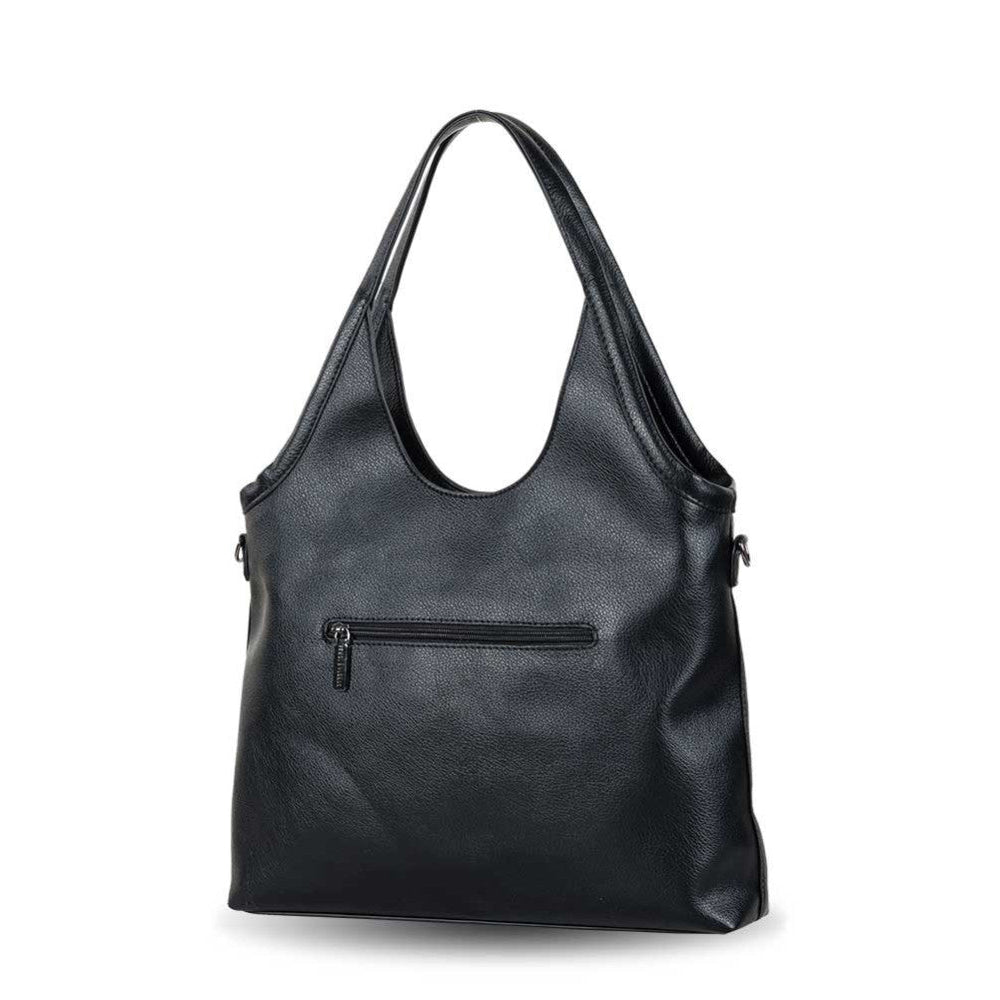 Bolso de hombro con Bandolera Devota & Lomba Ground Negro