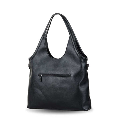 Bolso de hombro con Bandolera Devota & Lomba Ground Negro