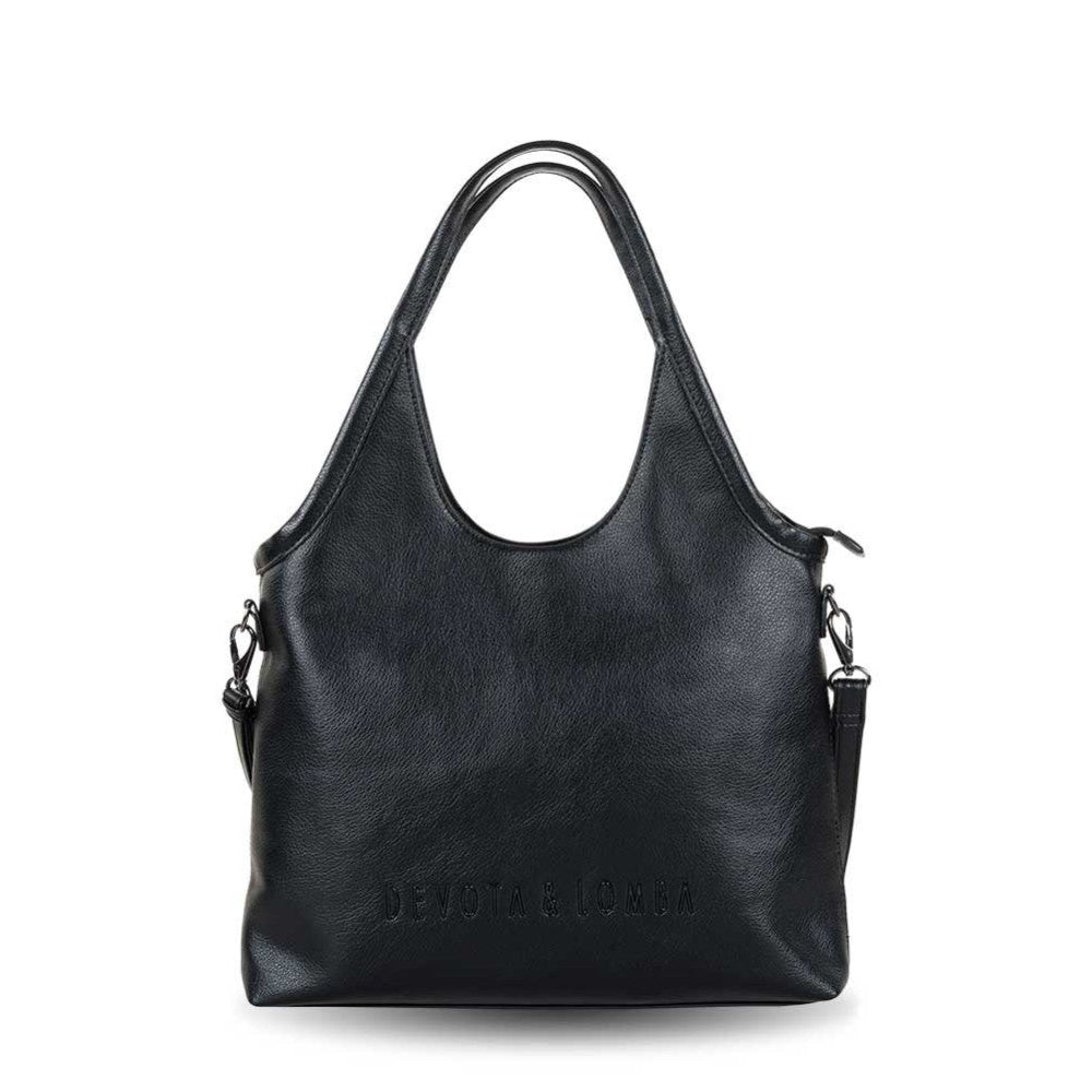 Bolso de hombro con Bandolera Devota & Lomba Ground Negro