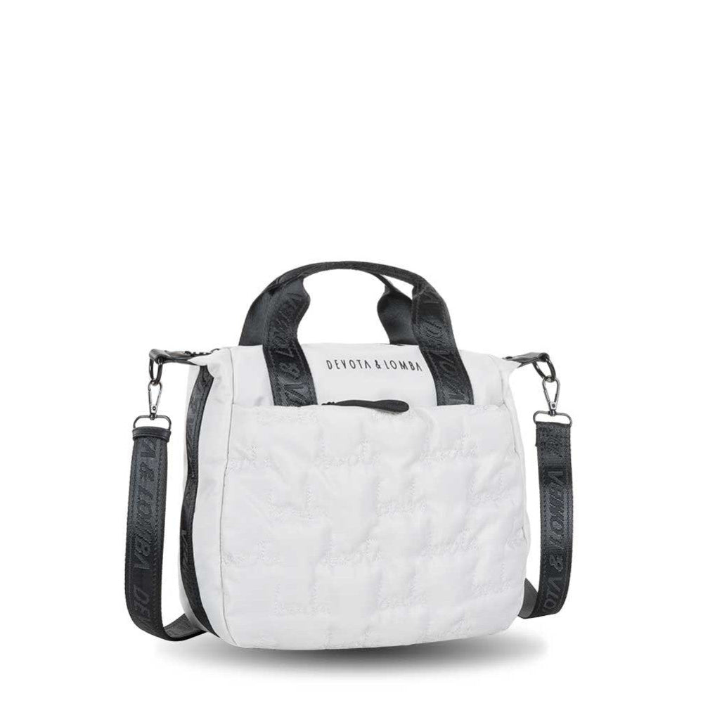 Bolso de mano con Bandolera Devota & Lomba Hand color Hielo