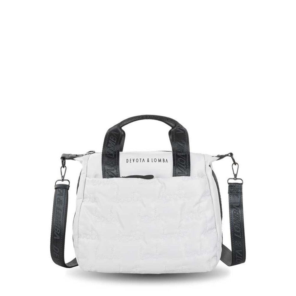 Bolso de mano con Bandolera Devota & Lomba Hand color Hielo