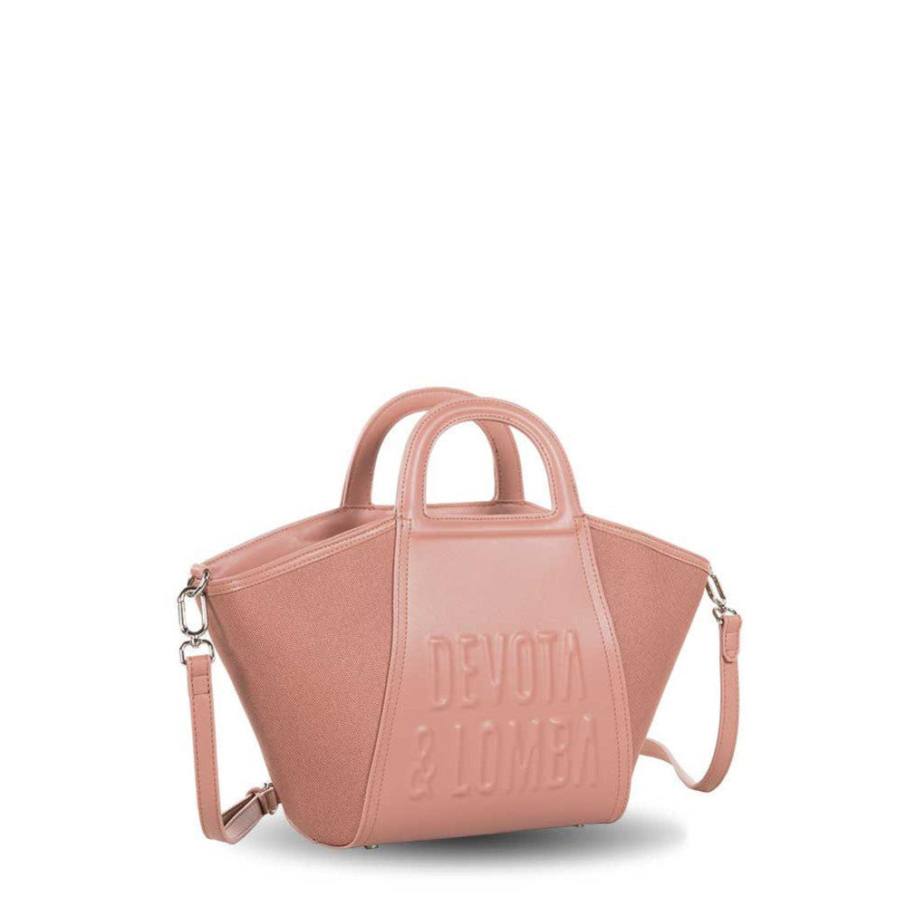 Bolso de Mano con Bandolera Devota & Lomba Hang color Maquillaje