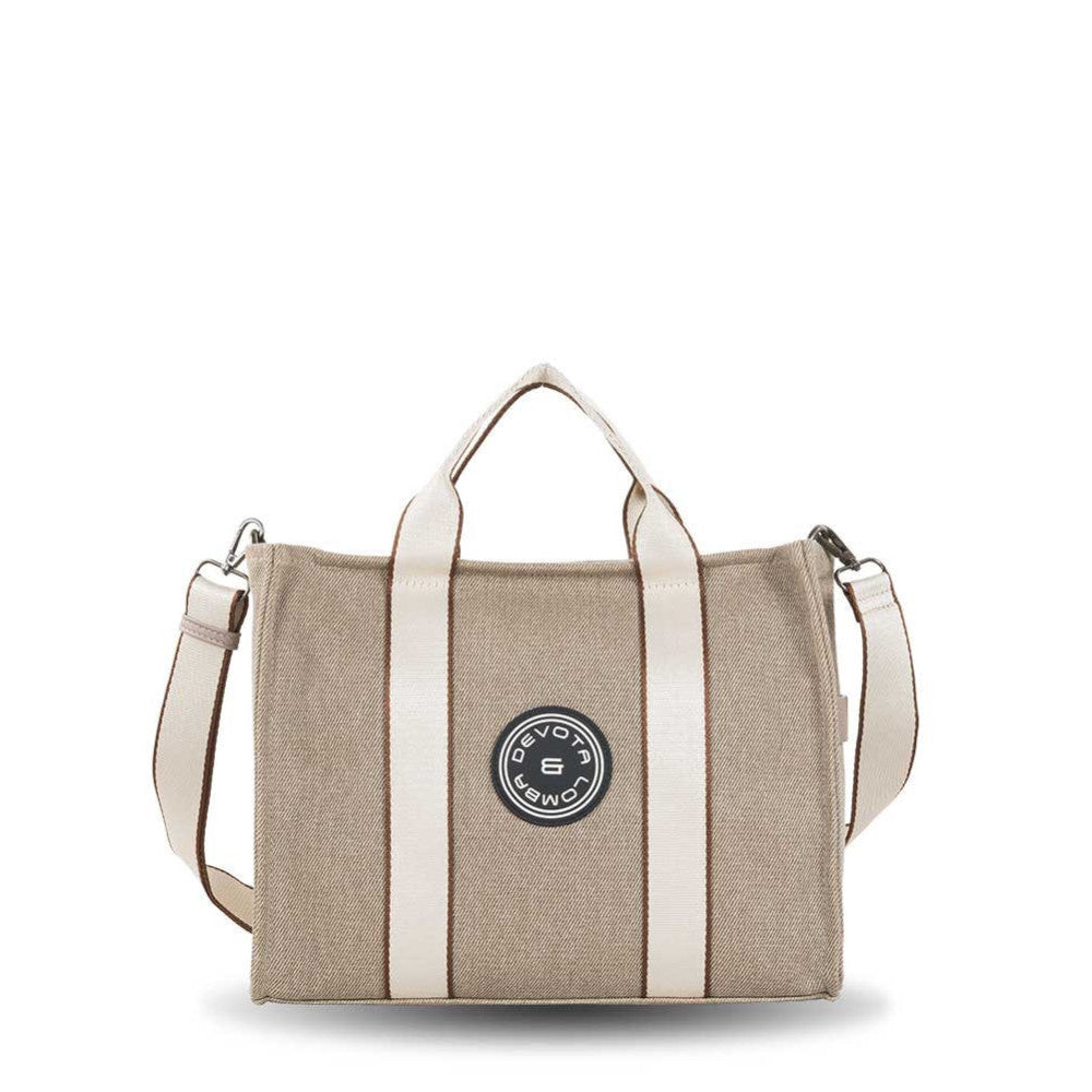 Bolso con Bandolera Devota & Lomba Hope color Taupe