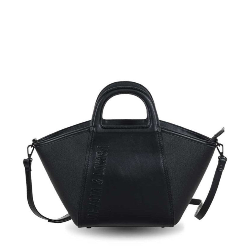 Bolso con Bandolera Devota & Lomba Pair Negro