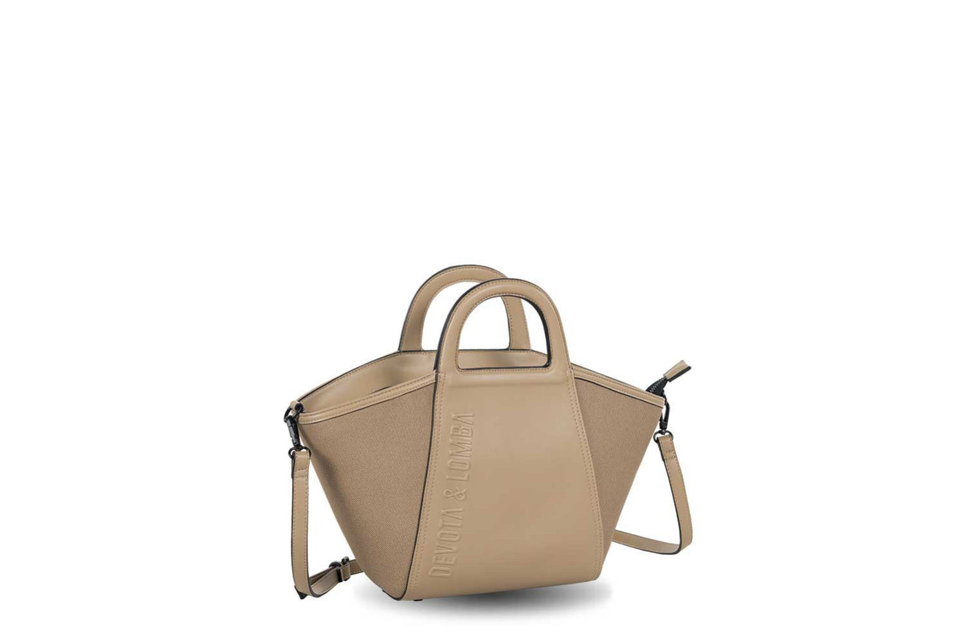 Bolso con Bandolera Devota & Lomba Pair Taupe