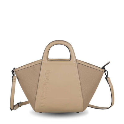 Bolso con Bandolera Devota & Lomba Pair Taupe