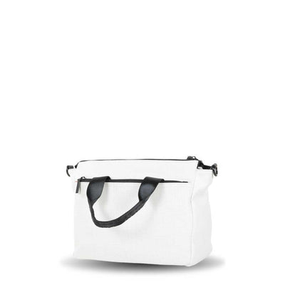 Bolso con Bandolera Devota & Lomba Plot color Blanco roto