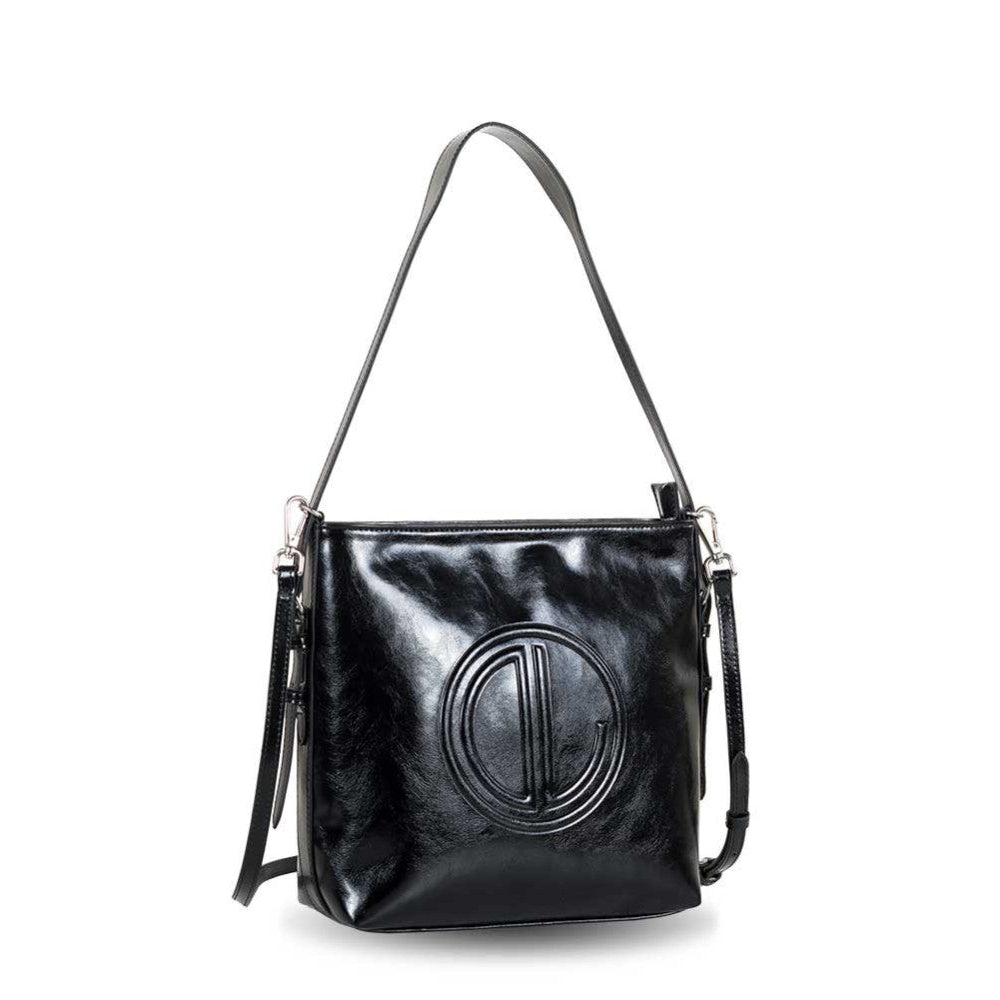 Bolso con Bandolera Devota & Lomba Sleek Negro
