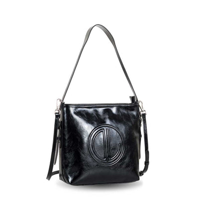 Bolso con Bandolera Devota & Lomba Sleek Negro