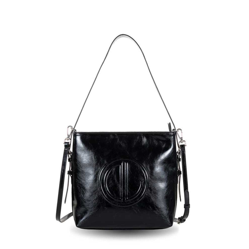 Bolso con Bandolera Devota & Lomba Sleek Negro