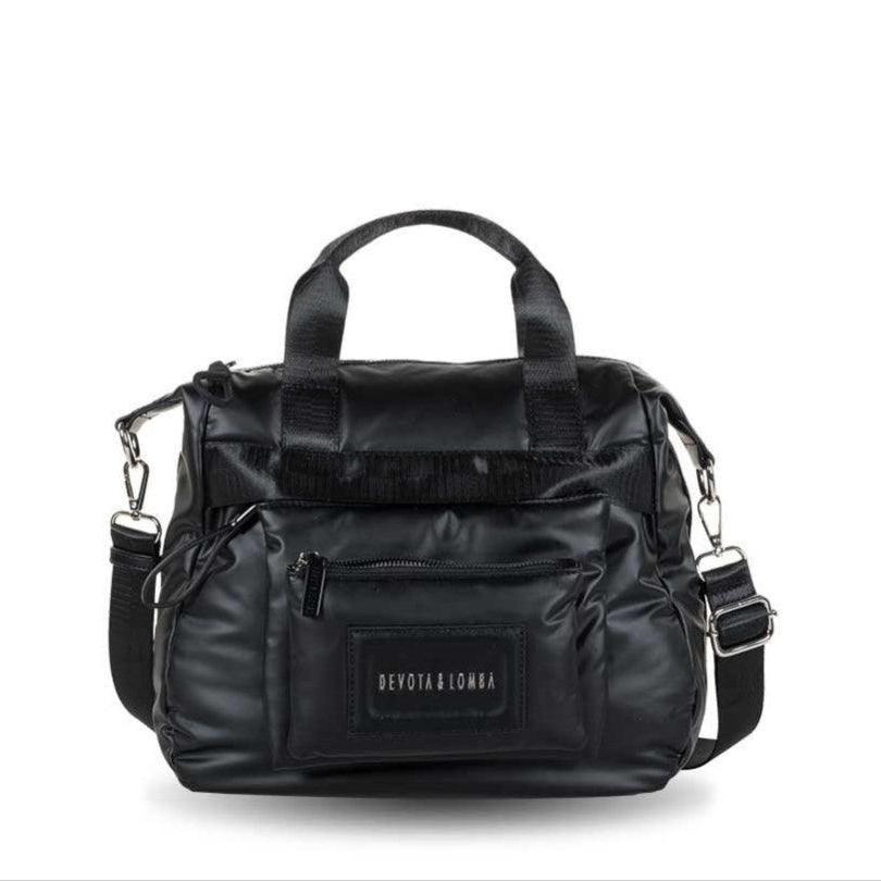 Bolso con Bandolera Devota & Lomba Sunrise Negro