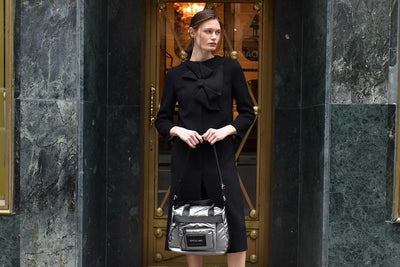 Bolso con Bandolera Devota & Lomba Sunrise Plomo