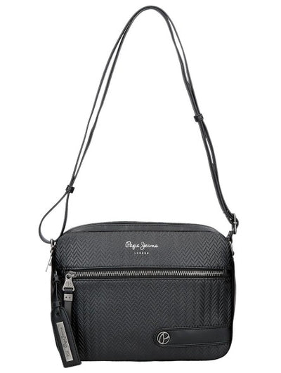 Bolso Bandolera doble compartimento Pepe Jeans Sprig Negro
