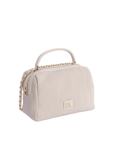 Bolso de Mano con Bandolera Don Algodón Noemi Marfil