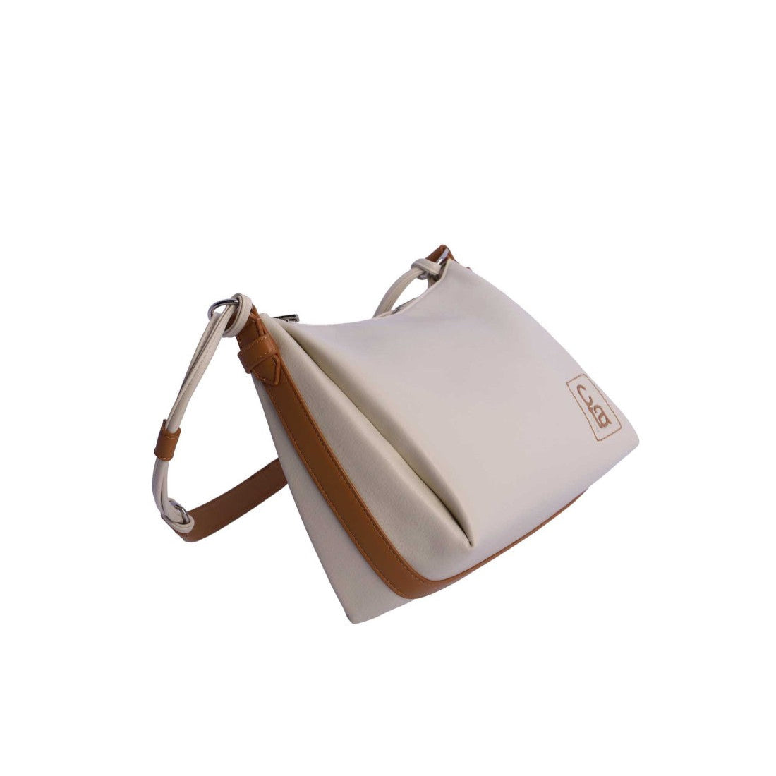 Bolso de hombro Coronel Tapiocca Gressan Marfil