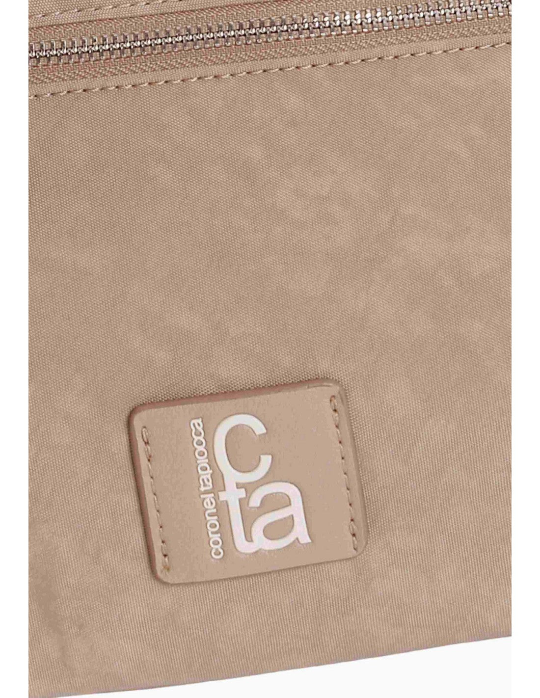 Bolso de hombro con bandolera Coronel Tapiocca Magland Beige