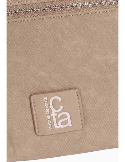 Bolso de hombro con bandolera Coronel Tapiocca Magland Beige