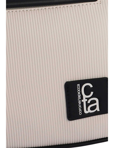 Bolso de hombro Coronel Tapiocca Moncalieri Marfil