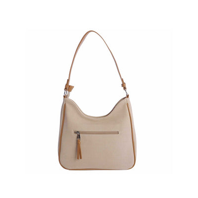 Bolso de hombro Coronel Tapiocca Plasencia Beige
