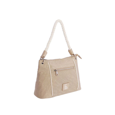 Bolso de hombro con bandolera Coronel Tapiocca Magland Beige