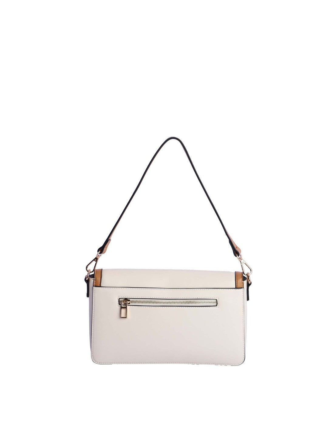 Bolso de Hombro con Bandolera Don Algodón Alexa Blanco