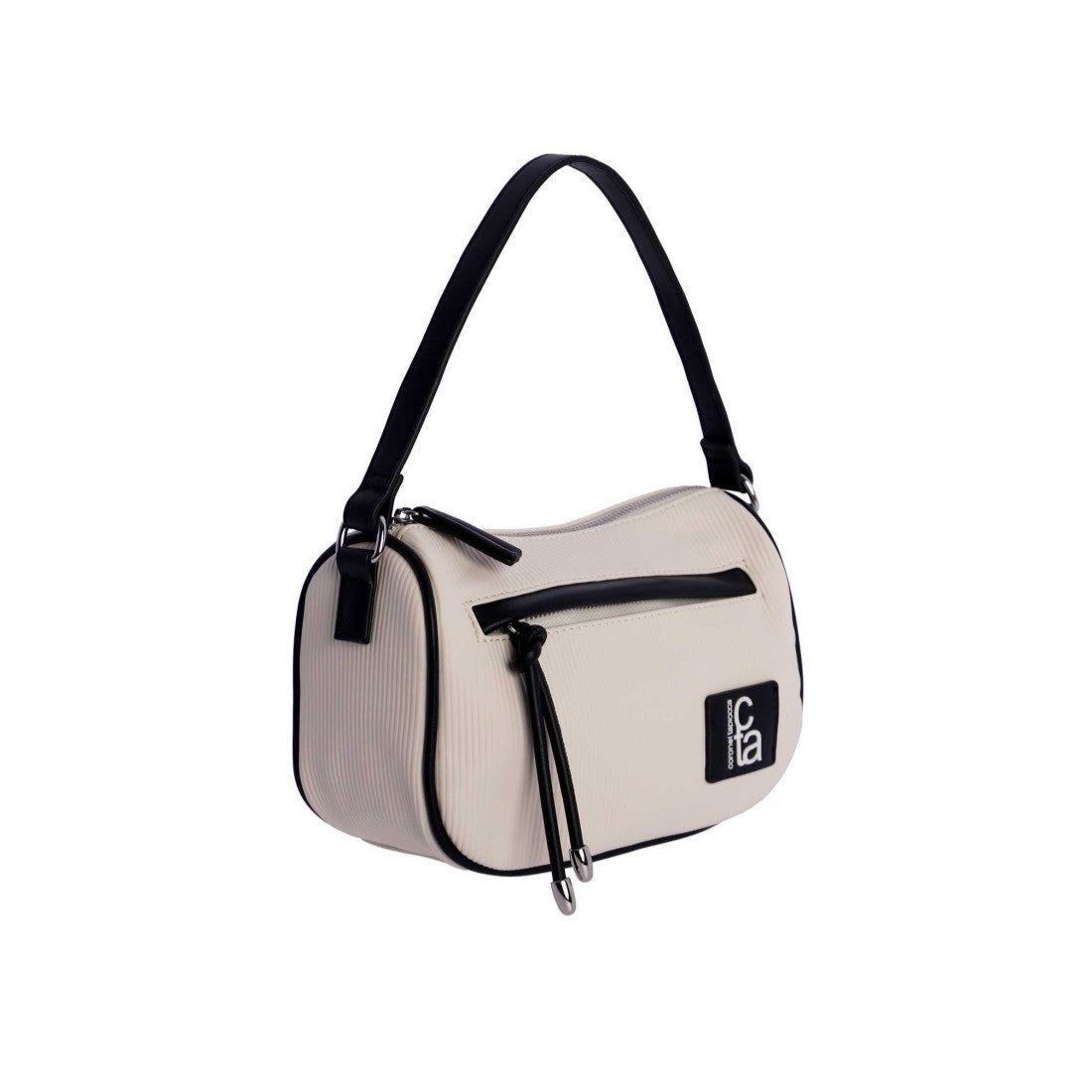 Bolso de hombro con Bandolera Coronel Tapioca Marfil