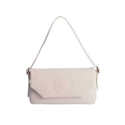 Bolso de Hombro Don Algodón Clara Marfil