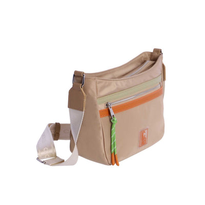 Bolso Bandolera Coronel Tapiocca Cusco Beige