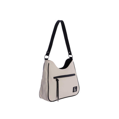 Bolso de hombro Coronel Tapiocca Moncalieri Marfil