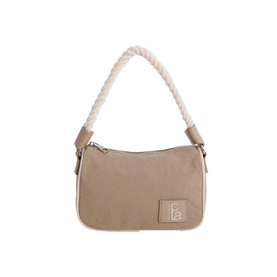Bolso de hombro con bandolera Coronel Tapiocca Chamonix Beige