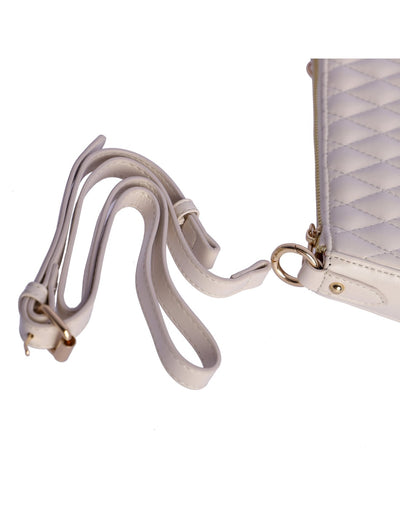 Bolso de hombro Eferri Tesa Beige
