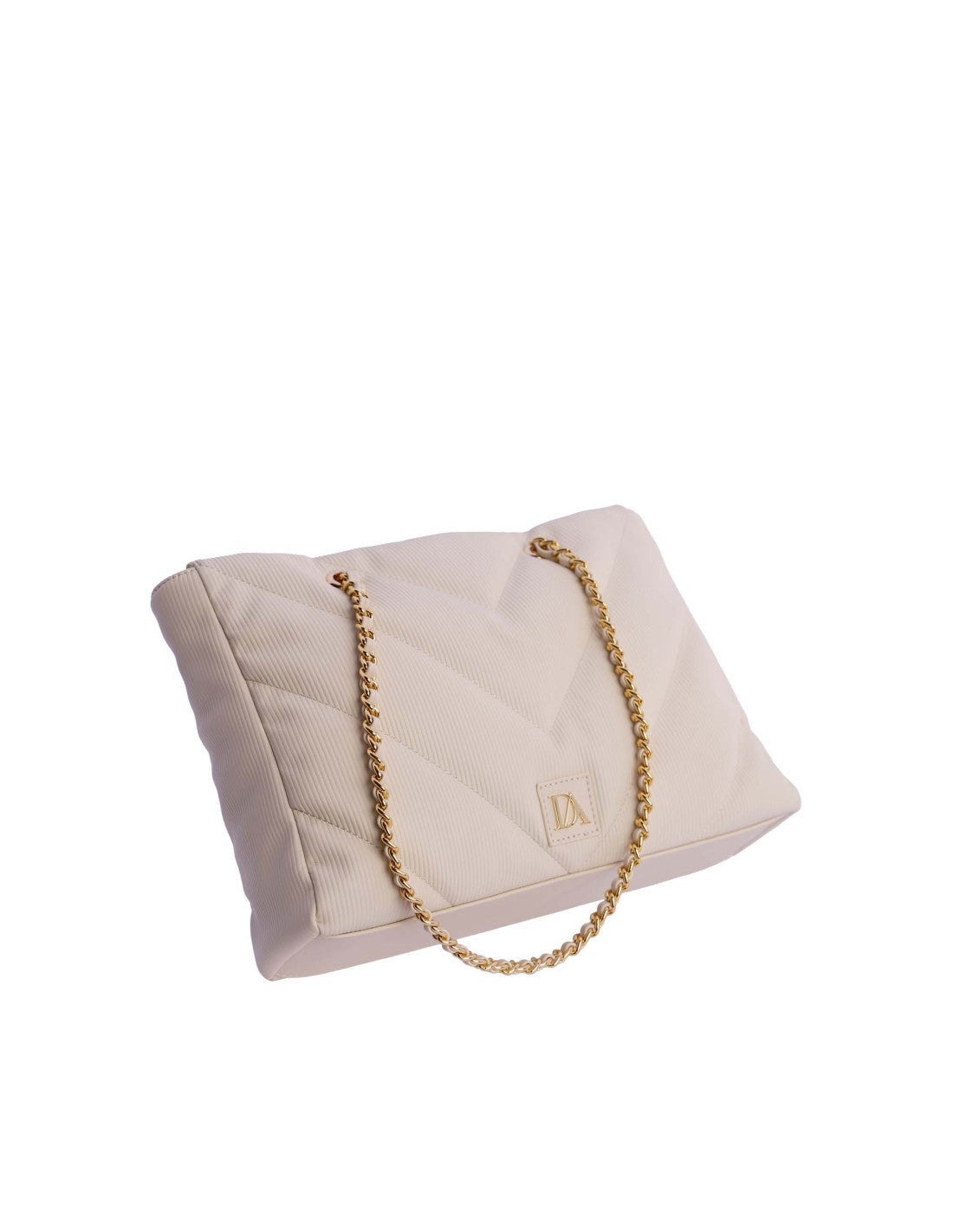 Bolso de hombro Don Algodón Laia Marfil