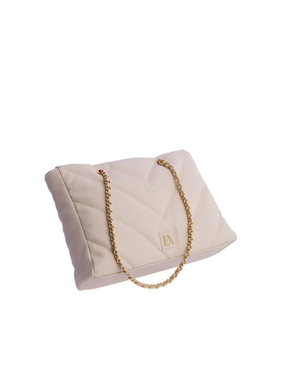 Bolso de hombro Don Algodón Laia Marfil