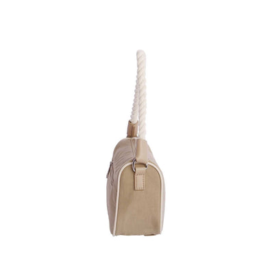 Bolso de hombro con bandolera Coronel Tapiocca Chamonix Beige