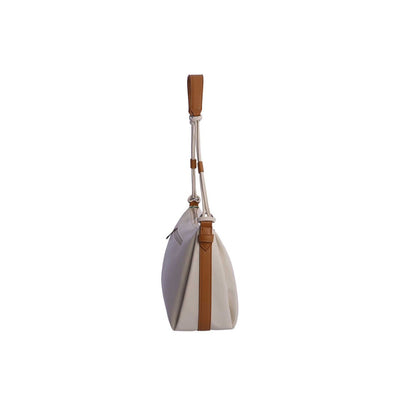 Bolso de hombro Coronel Tapiocca Gressan Marfil